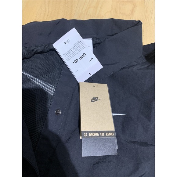 Nike Sportswear Essential Women's Oversized UV Woven Coaches' Jacket Size S - Picture 6 of 10